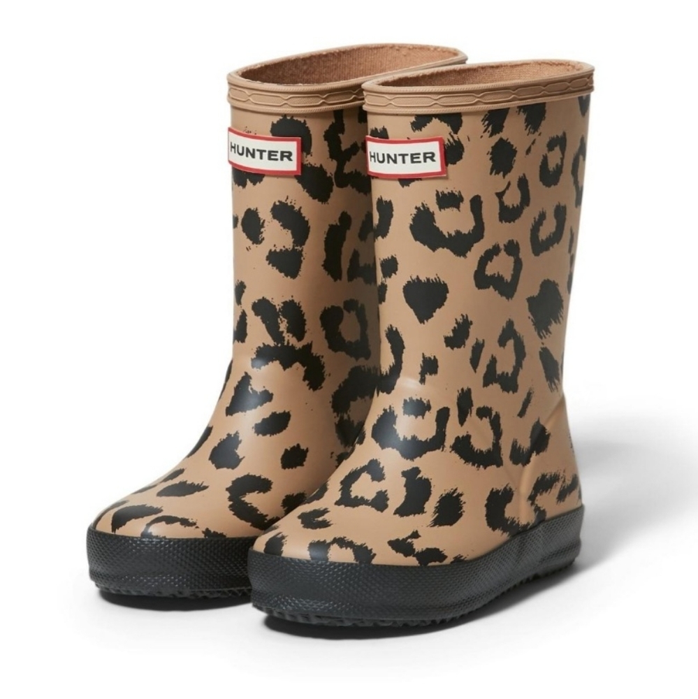 Hunter Rain Boots Leopard